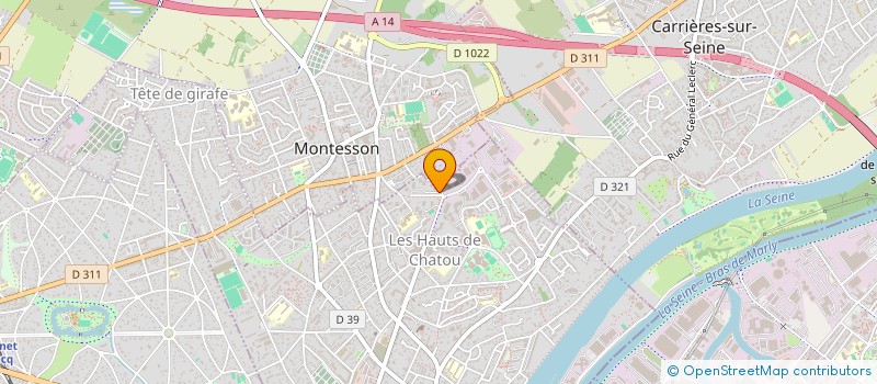 localisation de l'entreprise MONSIEUR FRANCOIS GHISLERI à CHATOU