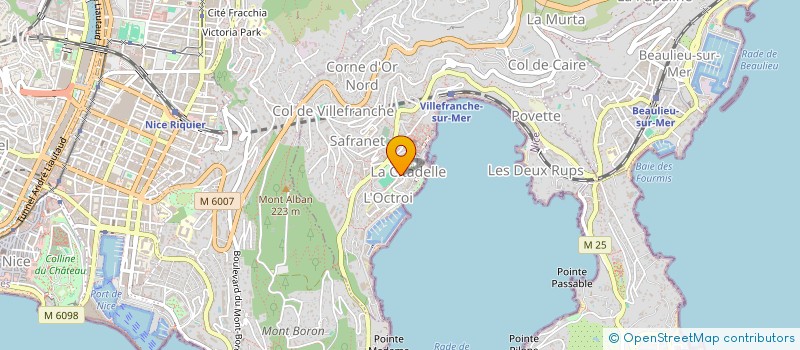 localisation de l'entreprise MONSIEUR FRANCOIS GIANNETTINI à VILLEFRANCHE-SUR-MER