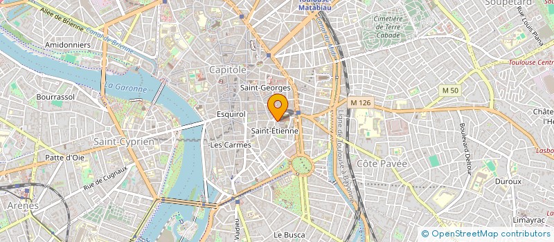 localisation de l'entreprise MONSIEUR FRANCOIS GIARD  TOULOUSE