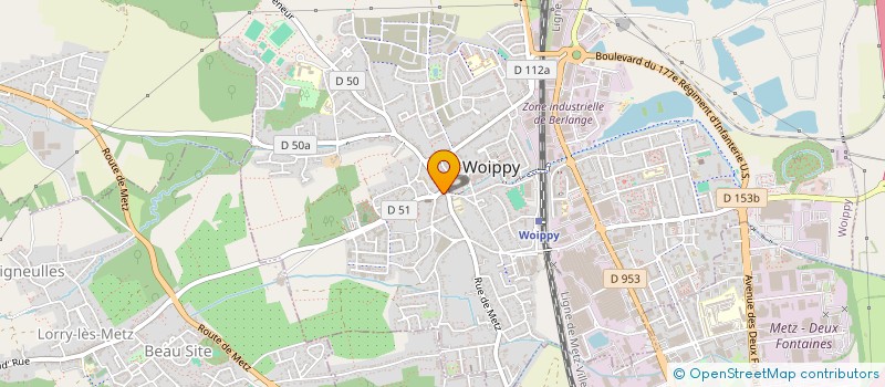 localisation de l'entreprise MONSIEUR FRANCOIS GIERDEN à WOIPPY