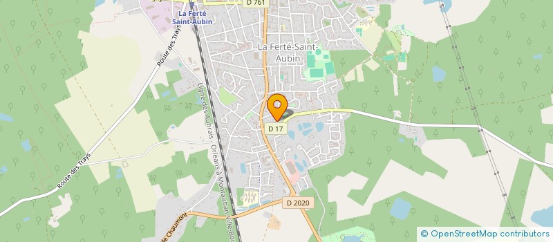localisation de l'entreprise MONSIEUR FRANCOIS GIFFAULT à LA FERTE-SAINT-AUBIN