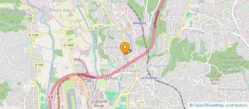 localisation de l'entreprise MONSIEUR FRANCOIS GIGLIOTTI à LE CANNET