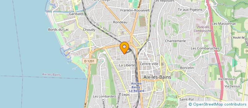 localisation de l'entreprise MONSIEUR FRANCOIS GIGOI à AIX-LES-BAINS