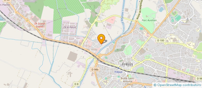 localisation de l'entreprise MONSIEUR FRANCOIS GILARDI  FREJUS