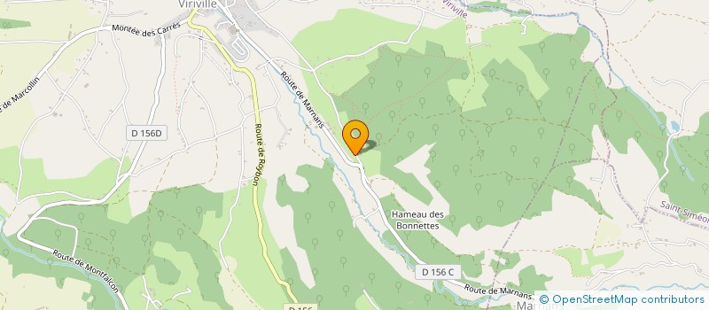 localisation de l'entreprise MONSIEUR FRANCOIS GILBERT  VIRIVILLE