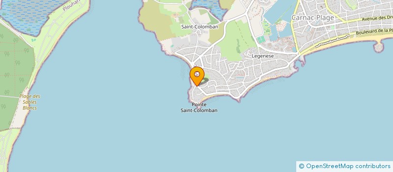 localisation de l'entreprise MONSIEUR FRANCOIS GILBERT  CARNAC