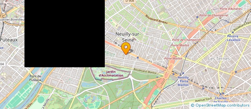 localisation de l'entreprise MONSIEUR FRANCOIS GILBERT à NEUILLY-SUR-SEINE