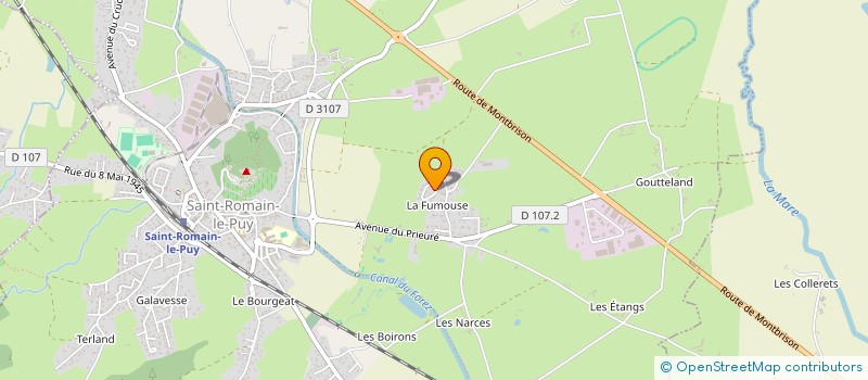localisation de l'entreprise MONSIEUR FRANCOIS GILBERTAS à SAINT-ROMAIN-LE-PUY