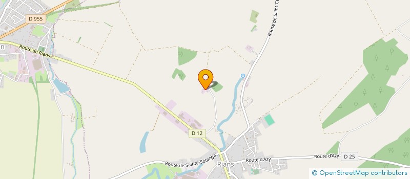 localisation de l'entreprise MONSIEUR FRANCOIS GILBON  SOULANGIS