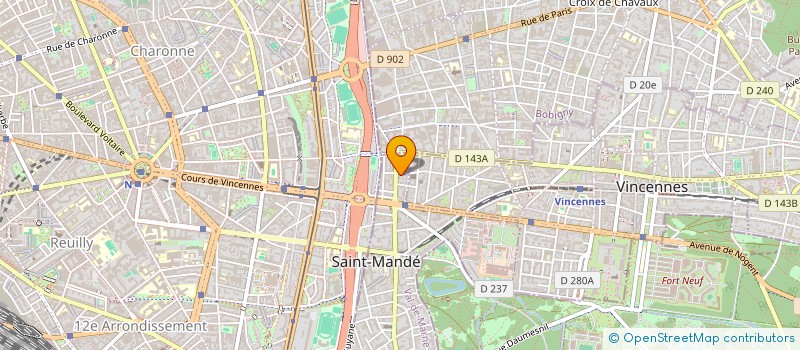 localisation de l'entreprise MONSIEUR FRANCOIS GILLES à SAINT-MANDE