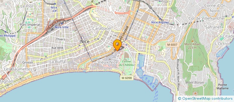localisation de l'entreprise MONSIEUR FRANCOIS GILLES JEAN PAPETTI à NICE