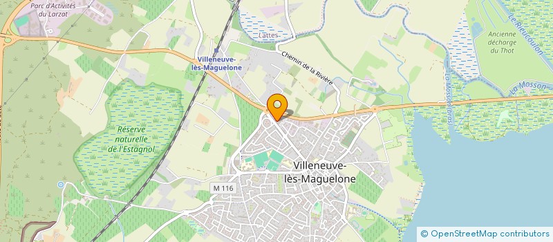 localisation de l'entreprise MONSIEUR FRANCOIS GILLET  VILLENEUVE-LES-MAGUELONE