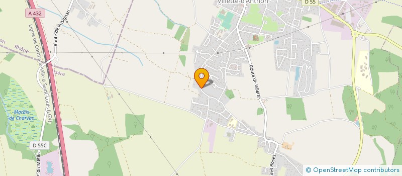 localisation de l'entreprise MONSIEUR FRANCOIS GIMENEZ  VILLETTE-D'ANTHON