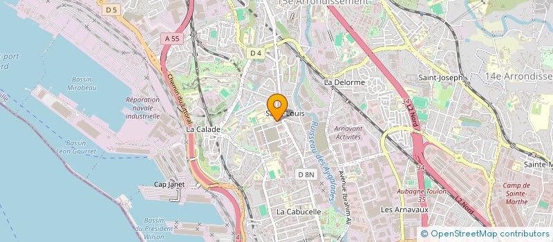 localisation de l'entreprise MONSIEUR FRANCOIS GIMENEZ à MARSEILLE