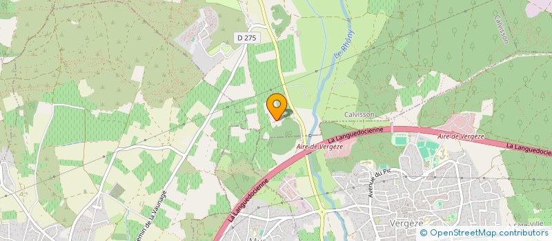 localisation de l'entreprise MONSIEUR FRANCOIS GIMENEZ  CALVISSON