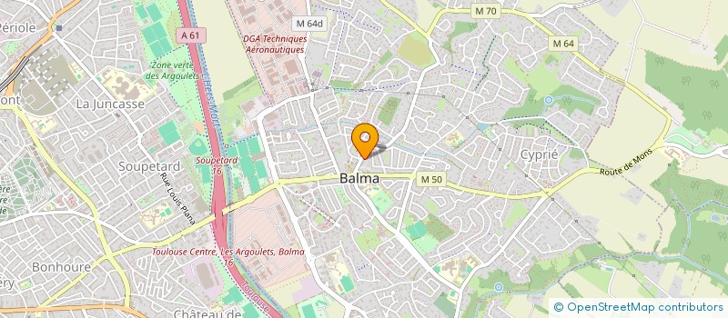 localisation de l'entreprise MONSIEUR FRANCOIS GINESTE à BALMA
