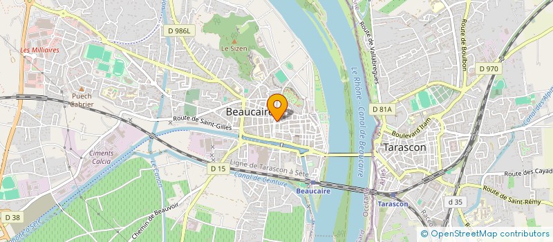 localisation de l'entreprise MONSIEUR FRANCOIS GINEYS  VALLABREGUES