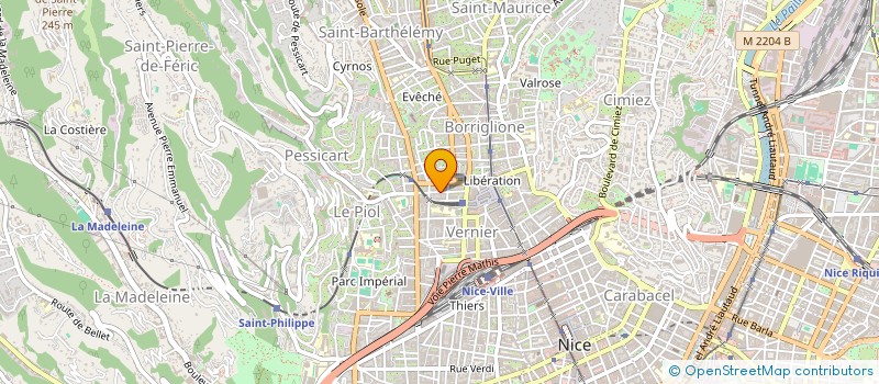 localisation de l'entreprise MONSIEUR FRANCOIS GIOVANNI à NICE