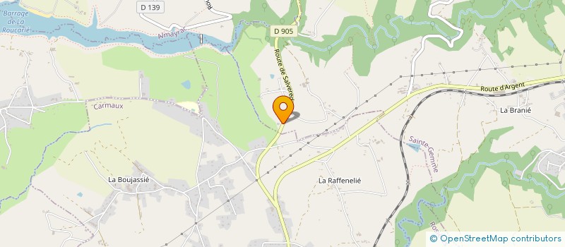 localisation de l'entreprise MONSIEUR FRANCOIS GIOVANNINI  ALMAYRAC