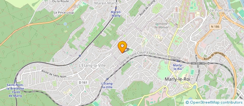 localisation de l'entreprise MONSIEUR FRANCOIS GIRAUD  MARLY-LE-ROI