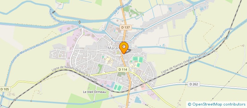 localisation de l'entreprise MONSIEUR FRANCOIS GIRAUDON  MARANS