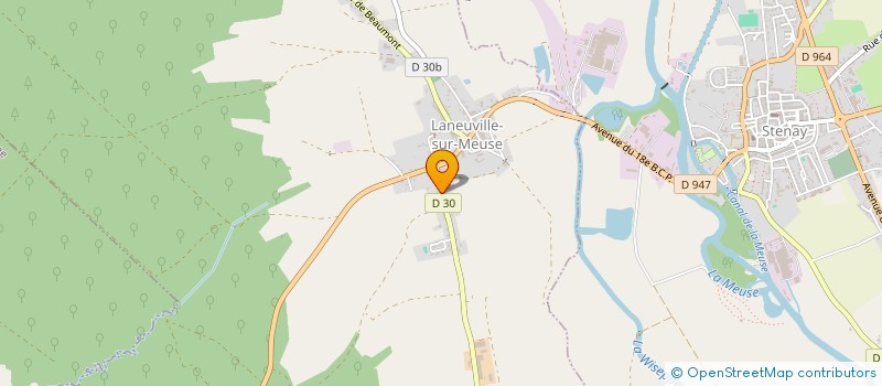 localisation de l'entreprise MONSIEUR FRANCOIS GIROUX à LANEUVILLE-SUR-MEUSE
