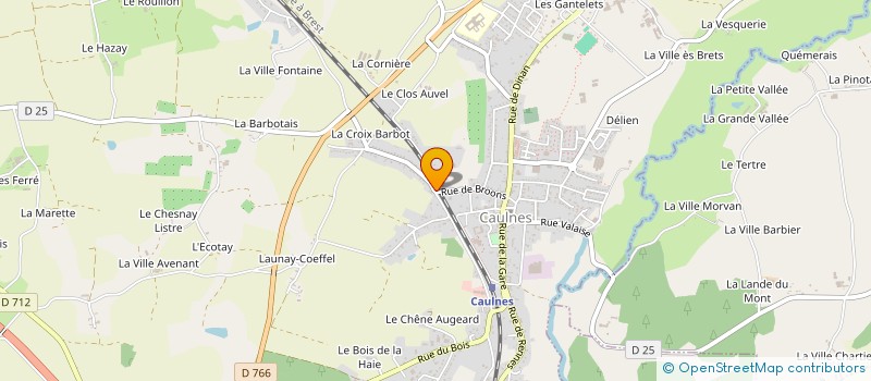 localisation de l'entreprise MONSIEUR FRANCOIS GLATIGNY  CAULNES