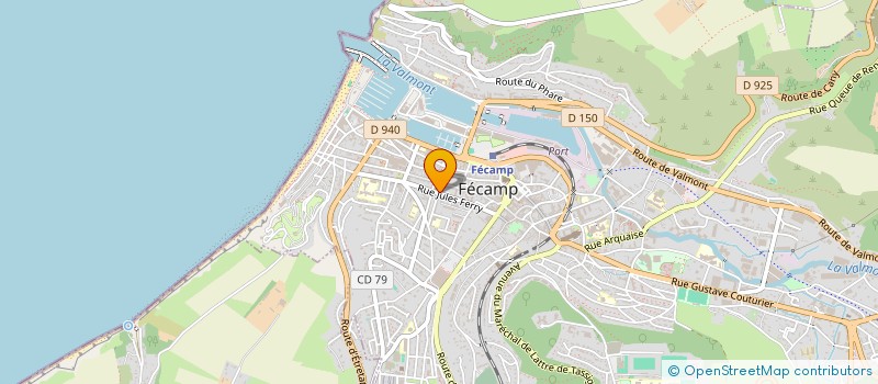 localisation de l'entreprise MONSIEUR FRANCOIS GLENISSON à FECAMP