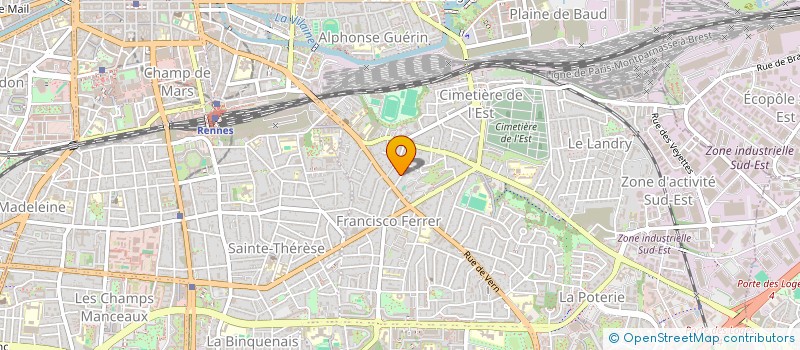 localisation de l'entreprise MONSIEUR FRANCOIS GOBLE  RENNES