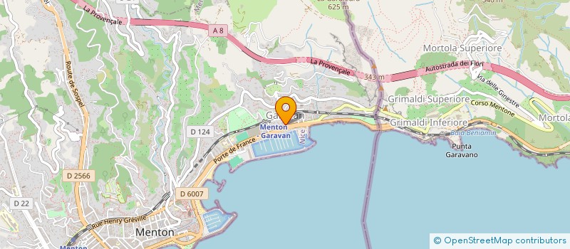 localisation de l'entreprise MONSIEUR FRANCOIS GODINO à MENTON