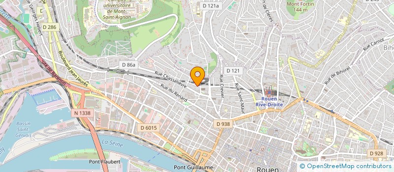 localisation de l'entreprise MONSIEUR FRANCOIS GODOUET  ROUEN