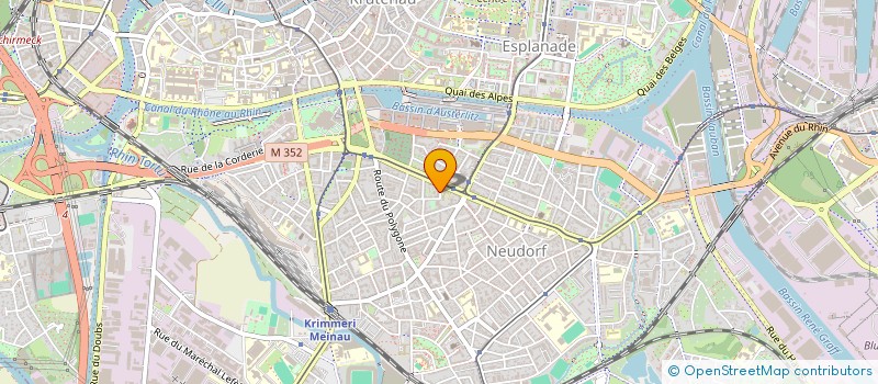 localisation de l'entreprise MONSIEUR FRANCOIS GOEHLINGER à STRASBOURG