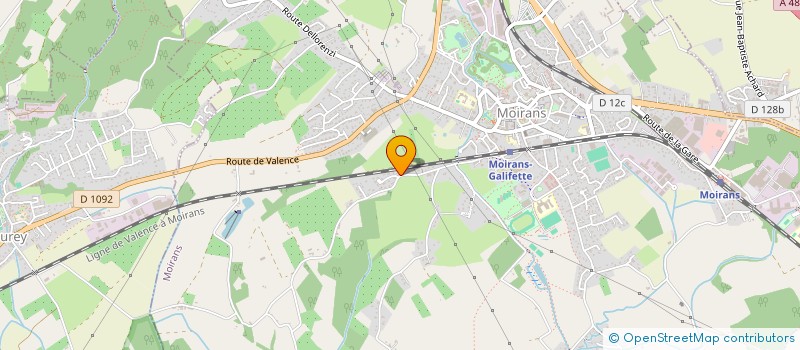 localisation de l'entreprise MONSIEUR FRANCOIS GOIRAND à MOIRANS
