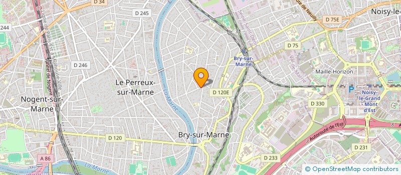 localisation de l'entreprise MONSIEUR FRANCOIS GOIRE à BRY-SUR-MARNE