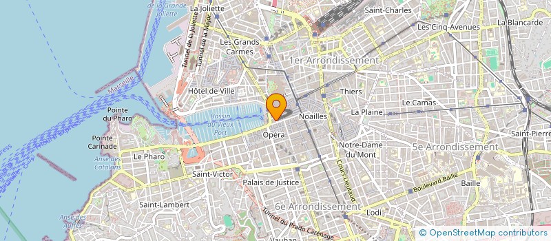 localisation de l'entreprise MONSIEUR FRANCOIS GOMEZ à MARSEILLE