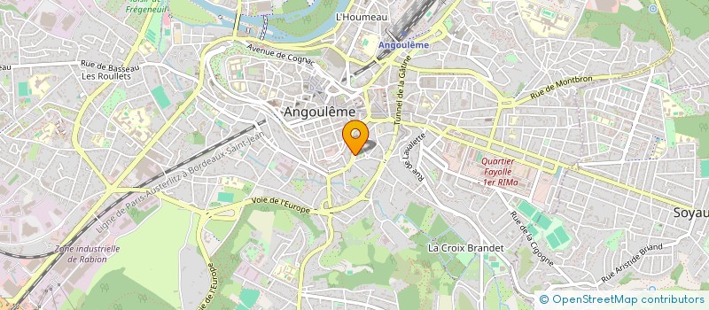 localisation de l'entreprise MONSIEUR FRANCOIS GONDRE à ANGOULEME