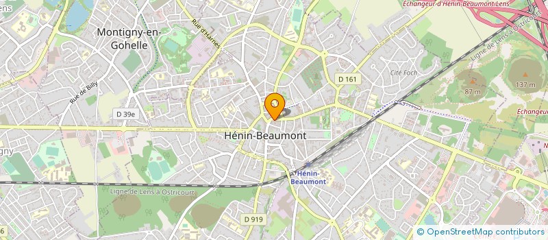 localisation de l'entreprise MONSIEUR FRANCOIS GONZALEZ à HENIN-BEAUMONT