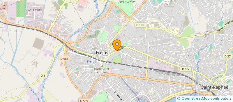 localisation de l'entreprise MONSIEUR FRANCOIS GONZALEZ à FREJUS