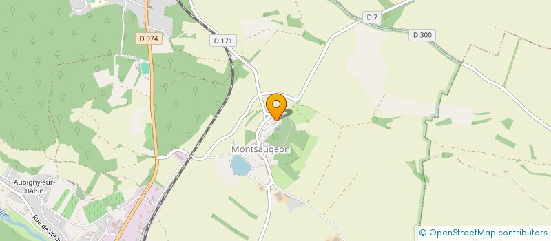 localisation de l'entreprise MONSIEUR FRANCOIS GORGEOT à LE MONTSAUGEONNAIS