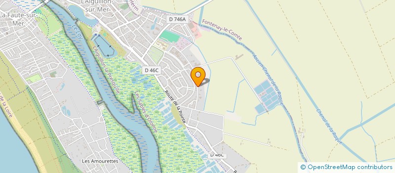 localisation de l'entreprise MONSIEUR FRANCOIS GORICHON  L'AIGUILLON-LA-PRESQU'ILE