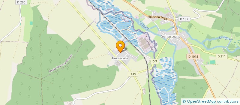 localisation de l'entreprise MONSIEUR FRANCOIS GOT  HODENG-AU-BOSC