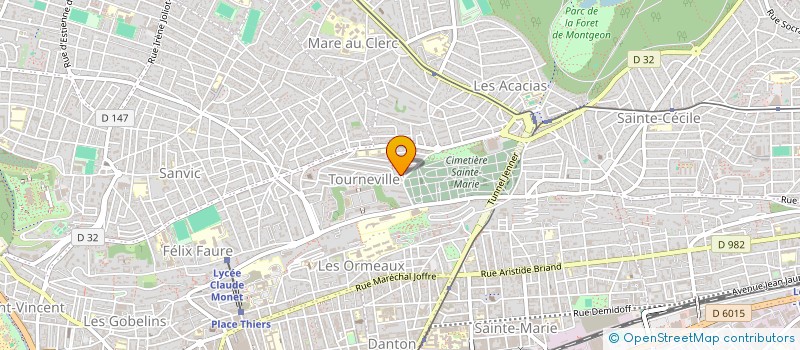 localisation de l'entreprise MONSIEUR FRANCOIS GOUANVIC  LE HAVRE