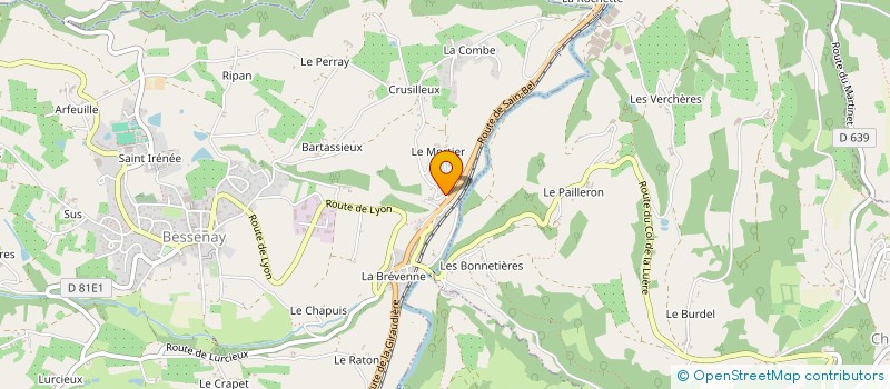 localisation de l'entreprise MONSIEUR FRANCOIS GOUJET à BRULLIOLES