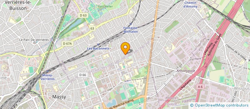 localisation de l'entreprise MONSIEUR FRANCOIS GOULETTE à ANTONY