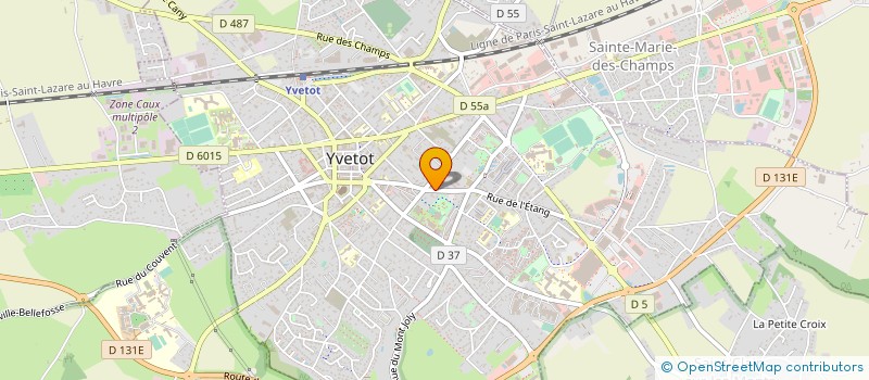 localisation de l'entreprise MONSIEUR FRANCOIS GOUPIL à YVETOT