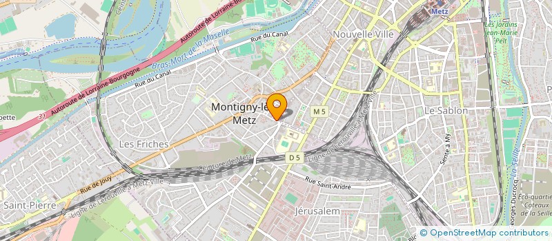 localisation de l'entreprise MONSIEUR FRANCOIS GOURDON à MONTIGNY-LES-METZ