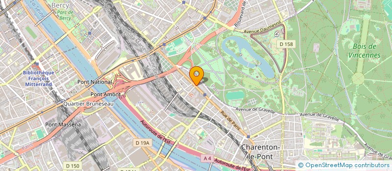 localisation de l'entreprise MONSIEUR FRANCOIS GOURNAY  CHARENTON-LE-PONT