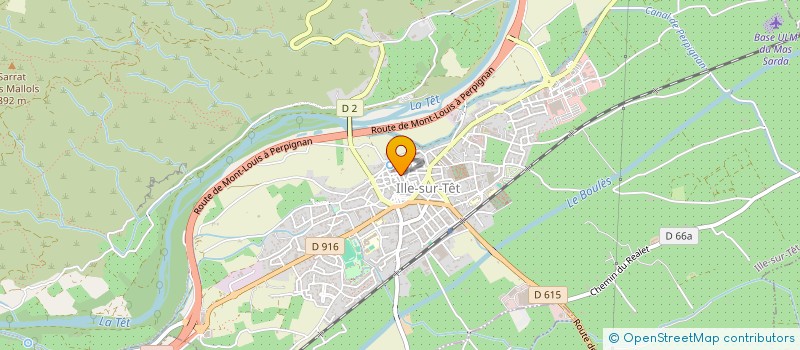 localisation de l'entreprise MONSIEUR FRANCOIS GOUVEIA  ILLE-SUR-TET