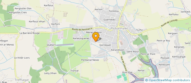 localisation de l'entreprise MONSIEUR FRANCOIS GOUZIEN  PLOBANNALEC-LESCONIL
