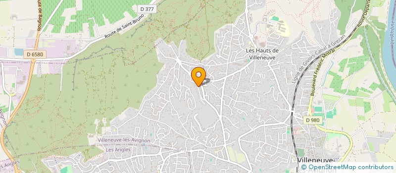 localisation de l'entreprise MONSIEUR FRANCOIS GOYON  VILLENEUVE-LES-AVIGNON